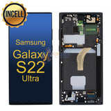 Samsung Galaxy S22 Ultra – INCELL LCD Touch Screen Digitizer Assembly with Frame Replacement – Black