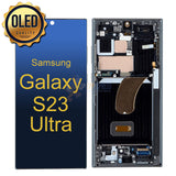 Samsung Galaxy S23 Ultra OLED Touch Screen Digitizer Assembly With Frame