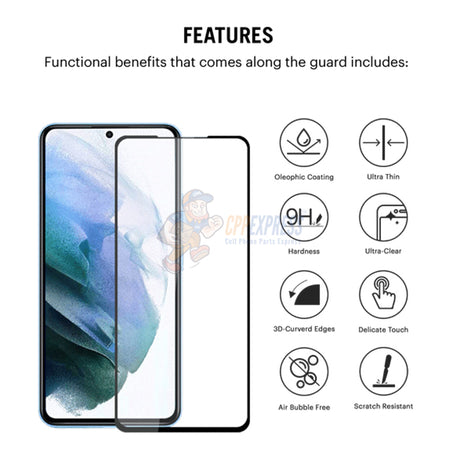 Samsung Galaxy S24 Tempered Glass Screen Protector - Clear Series