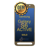 Samsung Galaxy S6 Active - LCD Touch Screen Digitizer Without Frame - Gold