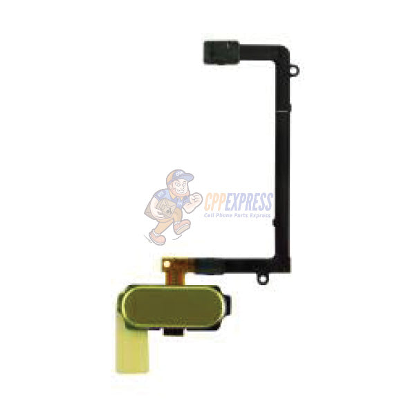 Samsung Galaxy S6 Edge Home Button Flex Cable - Gold