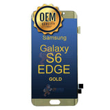 Samsung Galaxy S6 Edge Plus - LCD Touch Screen Assembly Without Frame - Gold