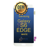 Samsung Galaxy S6 Edge - LCD Touch Screen Digitizer without Frame - White