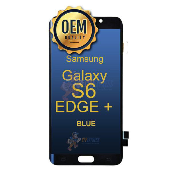 Samsung Galaxy S6 Edge Plus - LCD Touch Screen Digitizer - Blue