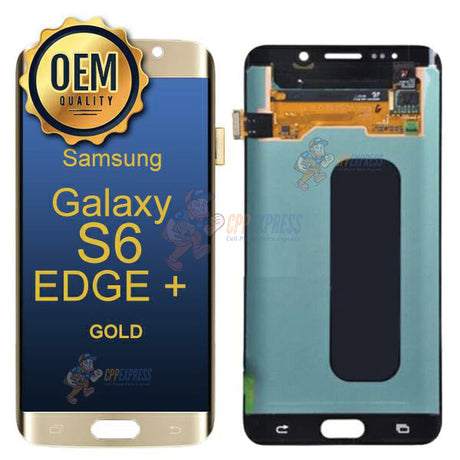 Samsung Galaxy S6 Edge Plus - LCD Touch Screen Digitizer - Gold