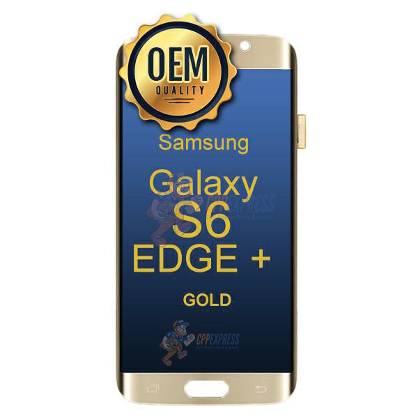 Samsung Galaxy S6 Edge Plus - LCD Touch Screen Digitizer - Gold