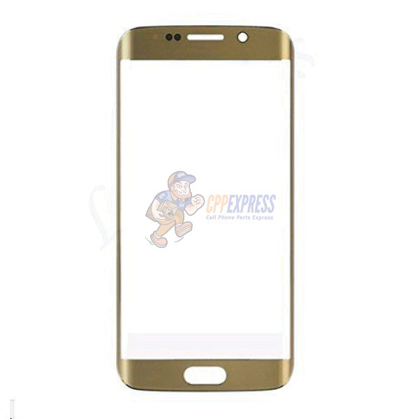 Samsung Galaxy S6 Front Outer Glass Screen Cover Lens - Gold