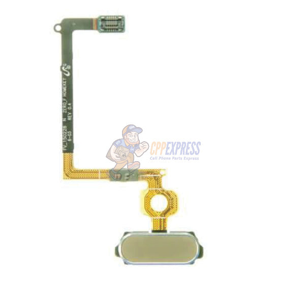 Samsung Galaxy S6 Home Button Flex Cable - Gold