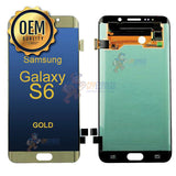 Samsung Galaxy S6 - LCD Touch Screen Digitizer without Frame - Gold