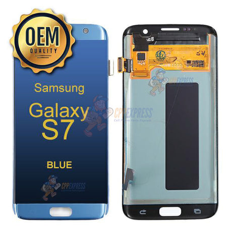 Samsung Galaxy S7 - LCD Touch Screen Digitizer without Frame - Dark Blue