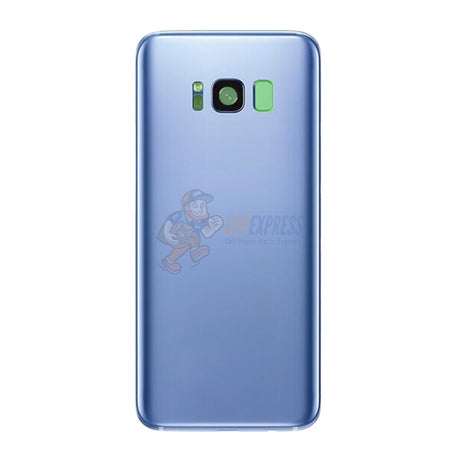 Samsung Galaxy S8 Battery Back Door Perfect Fit Premium Back Cover Case - Blue