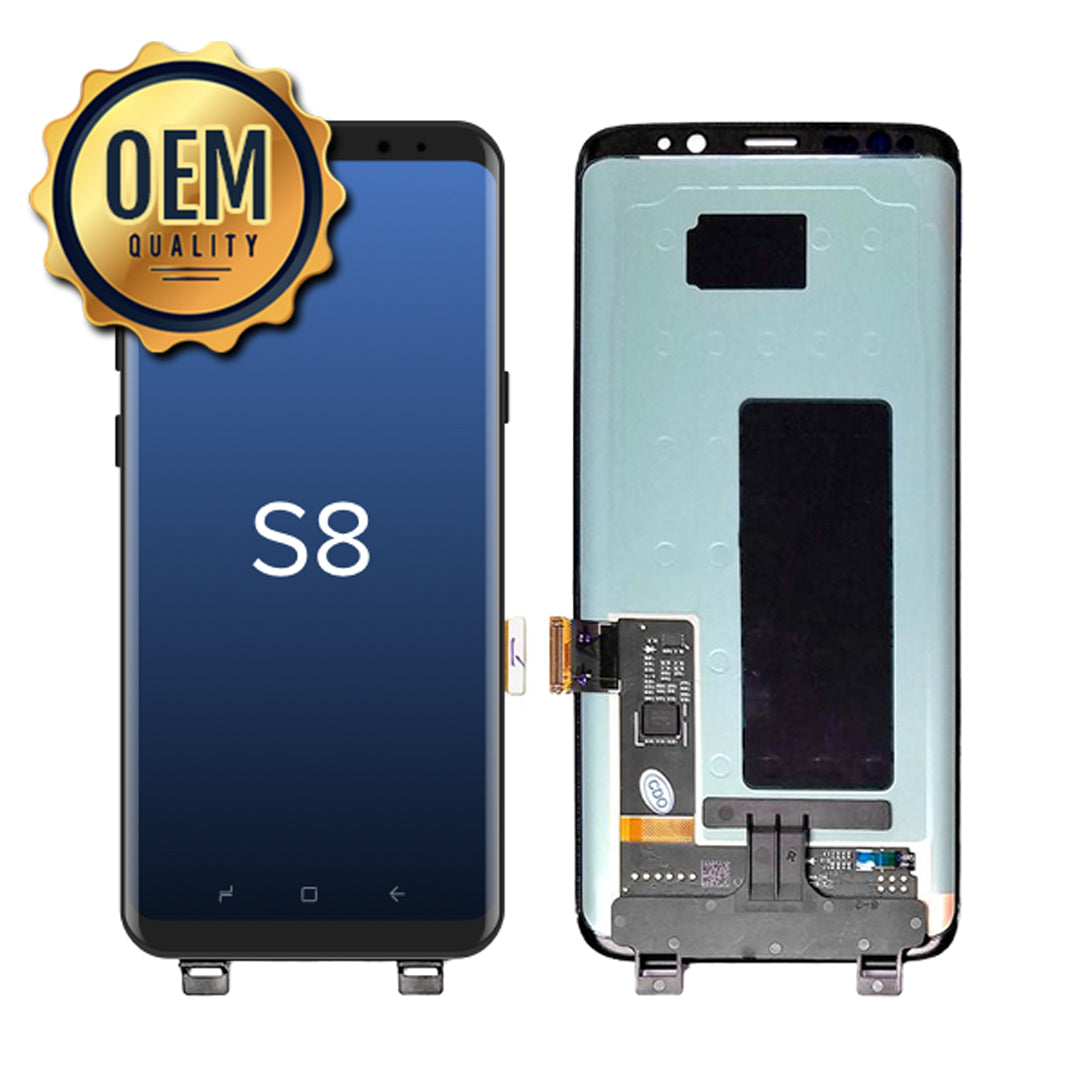 Samsung Galaxy S8 - LCD Touch Screen Assembly Without Frame - Black