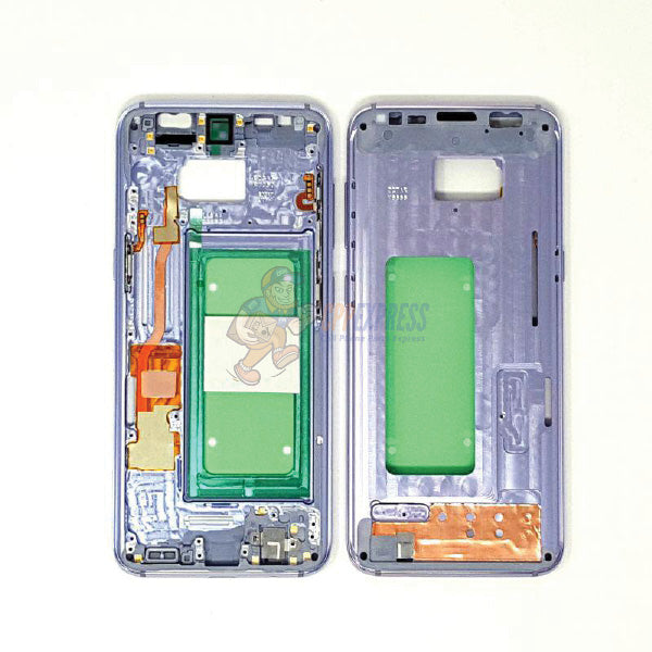 Samsung Galaxy S8 Mid Frame Housing Replacement - Purple