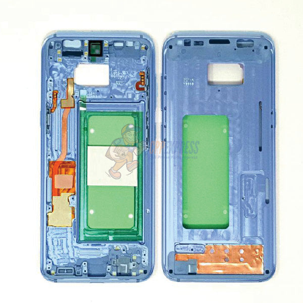 Samsung Galaxy S8 Mid Frame Housing Replacement - Sky Blue