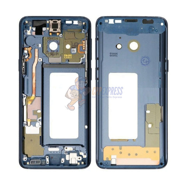 Samsung Galaxy S9 Middle Frame Housing - Blue