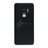 Samsung Galaxy S9 Plus Rear Back Door Glass Perfect Fit Premium Back Cover - Black