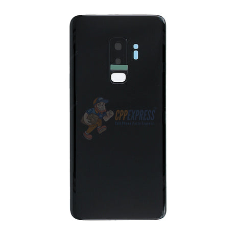 Samsung Galaxy S9 Plus Rear Back Door Glass Perfect Fit Premium Back Cover - Black