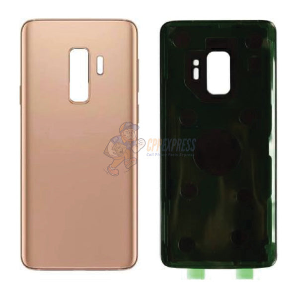 Samsung Galaxy S9 Plus Rear Back Door Glass - Perfect Fit Premium Back Cover - Gold