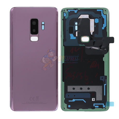 Samsung Galaxy S9 Plus Rear Back Door Glass Perfect Fit Premium Back Cover - Purple