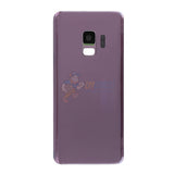 Samsung Galaxy S9 Rear Back Door Glass Perfect Fit Premium Back Cover - Purple