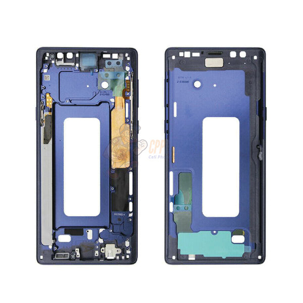 Samsung Galaxy Note 9 Mid Frame Housing Replacement - Blue