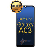 Samsung Galaxy A03 - LCD Touch Screen Digitizer Assembly With Frame - Black