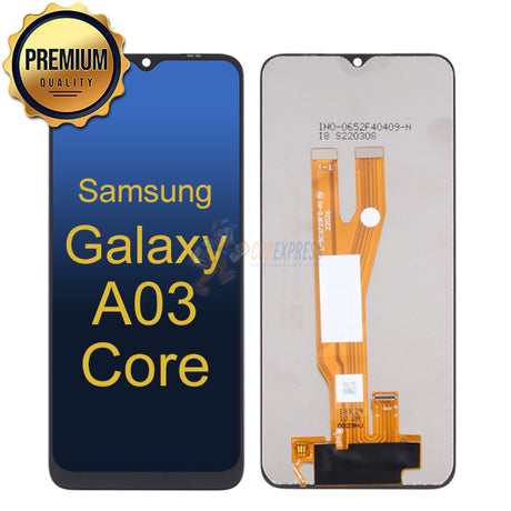 Samsung Galaxy A03 Core - LCD Touch Screen Digitizer Assembly Without Frame - Black