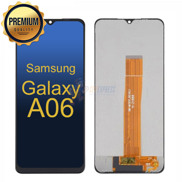 Samsung Galaxy A06 - LCD Touch Screen Digitizer Assembly Without Frame - Black