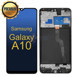 Samsung Galaxy A10 - LCD Touch Screen Digitizer Assembly With Frame - Black
