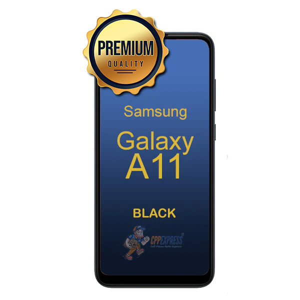 Samsung Galaxy A11- LCD Touch Screen Digitizer Assembly With Frame - Black