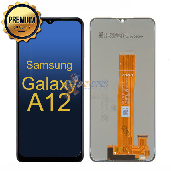 Samsung Galaxy A12 - LCD Touch Screen Digitizer & Assembly- Black