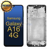 Samsung Galaxy A16 4G - LCD Touch Screen Digitizer Assembly With Frame - Black