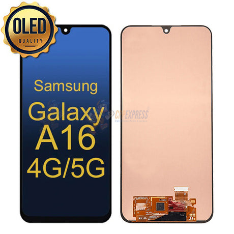 Samsung Galaxy A16 4G/5G - OLED Touch Screen Digitizer Assembly Without Frame - Black
