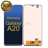 Samsung Galaxy A20 - OLED Display Touch Screen Digitizer & Assembly Without Frame - Black