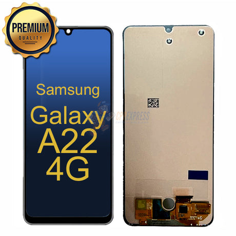Samsung Galaxy A22 4G - LCD Touch Screen Digitizer Assembly Without Frame - Black