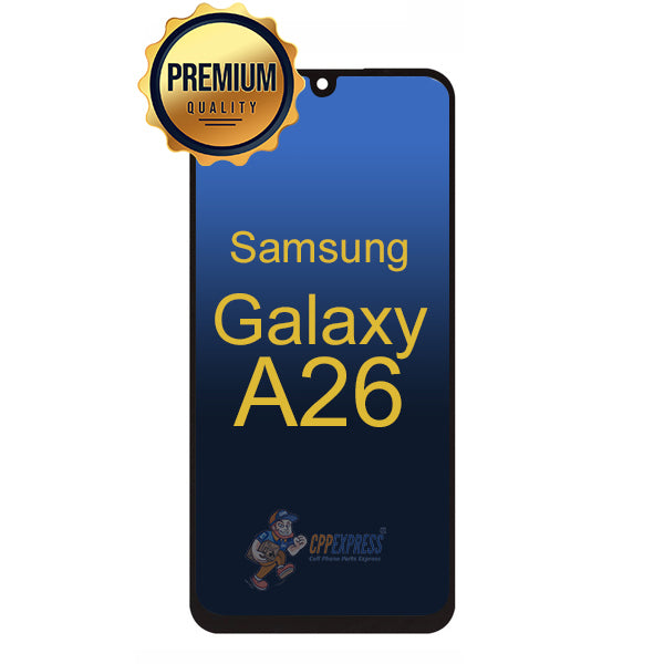 Samsung Galaxy A26 - LCD Touch Screen Digitizer Assembly Without Frame - Black