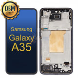 Samsung Galaxy A35 - LCD Touch Screen Digitizer Assembly With Frame - Black
