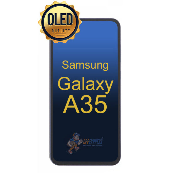 Samsung Galaxy A35 5G - Soft OLED Display Touch Screen Digitizer Assembly Without Frame