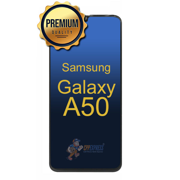 Samsung Galaxy A50 - LCD Touch Screen Digitizer Assembly  Without Frame - Black