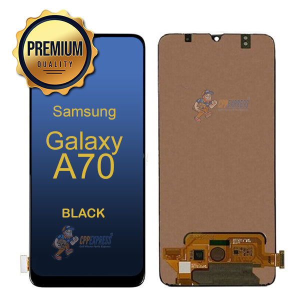 Samsung Galaxy A70 - LCD Touch Screen Digitizer Assembly Without Frame - Black