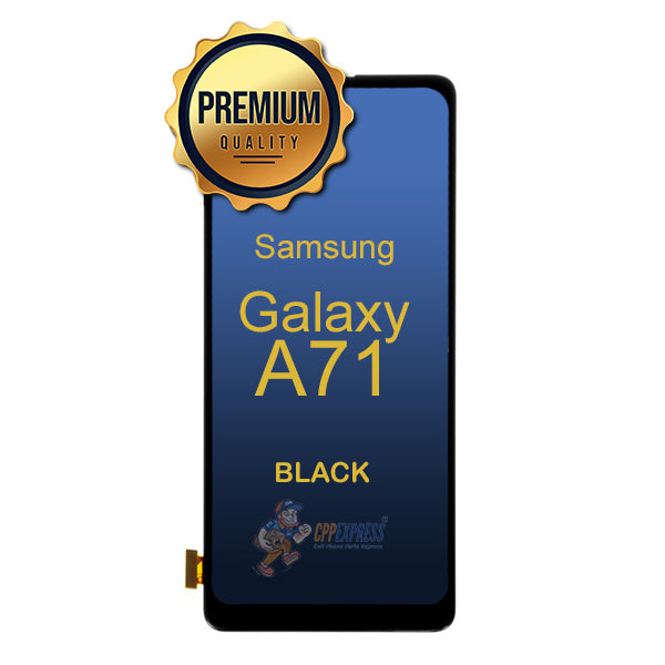 Samsung Galaxy A71 - LCD Touch Screen Digitizer Assembly With Frame - Black