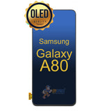 Samsung Galaxy A80 - OLED Display Touch Digitizer Assembly Without Frame - Black