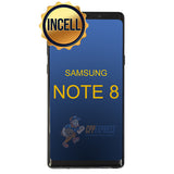 Samsung Galaxy Note 8 - INCELL LCD Assembly With Frame - Midnight Black