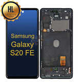 Samsung Galaxy S20 FE - INCELL LCD Touch Screen Digitizer Assembly with Frame Replacement - Black