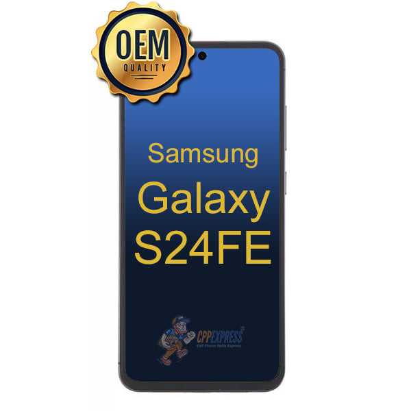 Samsung Galaxy S24 FE LCD Touch Screen Digitizer Assembly With Frame Black