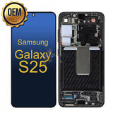 Samsung Galaxy S25 - OEM LCD Touch Screen Digitizer Assembly With Frame