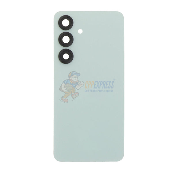 Samsung Galaxy S25 Battery Door Back Glass with Camera Lens Cover - Mint Green