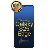 Samsung Galaxy S25 Edge - OEM Display Screen Touch Digitizer Assembly With Frame - Black