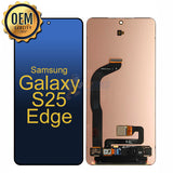Samsung Galaxy S25 Edge - OEM Display Screen Touch Digitizer Assembly Without Frame - Black
