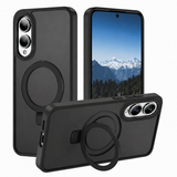 Samsung Galaxy S25 Edge Shockproof Magnetic Case With Stand Holder